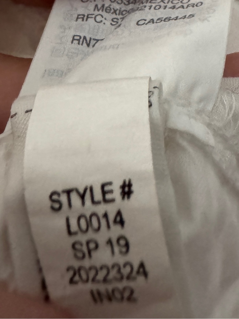 Madewell White Eyelet Keyhole Peplum Top - Picture 10 of 10